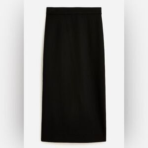 J. Crew Black Pencil Skirt